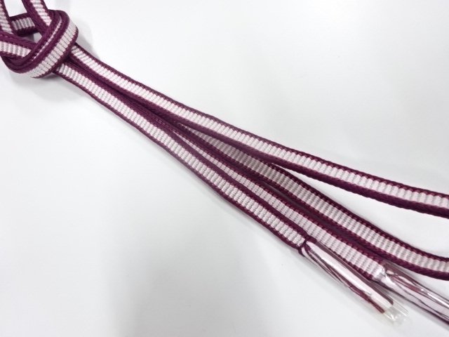 未使用品　正絹　手組帯締め